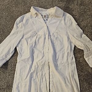 White Button-Up Shirt